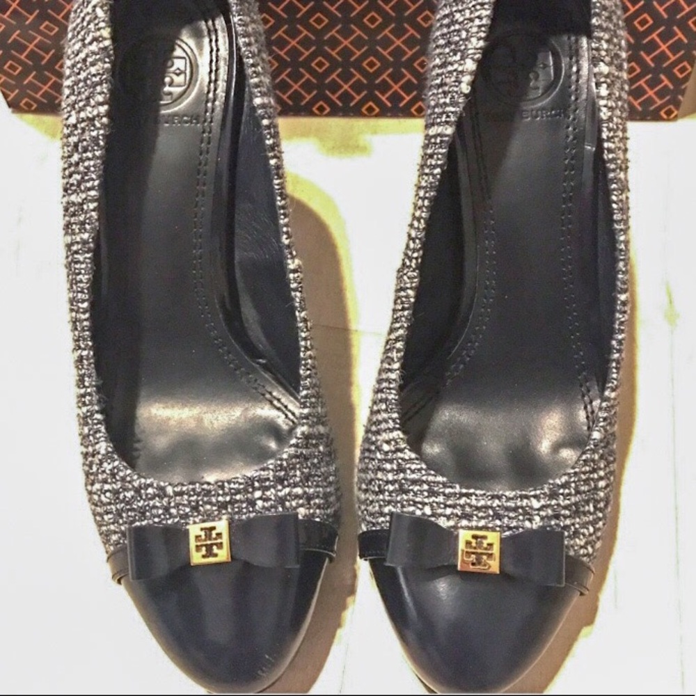 EUC Tweed Tory Burch Herls, Size 6